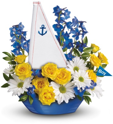 Ahoy It\'s A Boy Bouquet