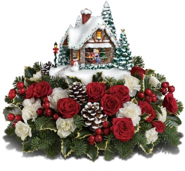 Thomas Kinkade\'s A Kiss For Santa