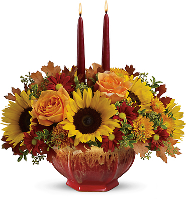 Thanksgiving Garden Centerpiece