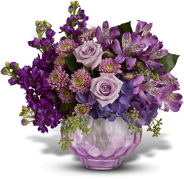 Lush and Lavender with Roses